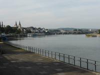 Koblenz - Blick über Mosel zur Altstadt