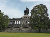 Koblenz - Kaiser Wilhelm Denkmal am Deutschen Eck