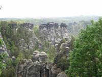 Ausflug in die Sächsische Schweiz, Bastei