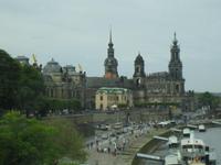 Blick zum Stadtschloss
