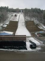 an der größten Großschanze der Welt in Willingen ...