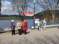 an der Anlegestelle Heringhausen am Diemelsee