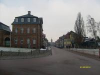 Schlossstrasse, mit Blick zur Kirche
