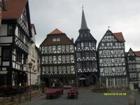 Fachwerkhäuser am Markt in Fritzlar