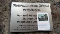 Fritzlar, Stadtführung am Ostermontag, Hochzeitshaus