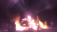 Willingen- Usseln, Osterfeuer am Sonntagabend