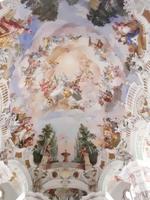 Deckenfresko in Steinhausen