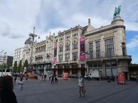 Antwerpen - Bahnhof, Jugendstilhäuser
