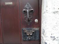 Antwerpen - in den Gassen, Türschloss