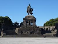 Koblenz - Kaiser Wilhelm Denkmal am Tag