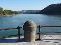Koblenz - Deutsches Eck von Land