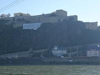 Koblenz - Festung Ehrenbreitstein von Land aus