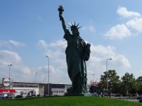 Colmar - Freiheitsstatue zu Ehren seines 