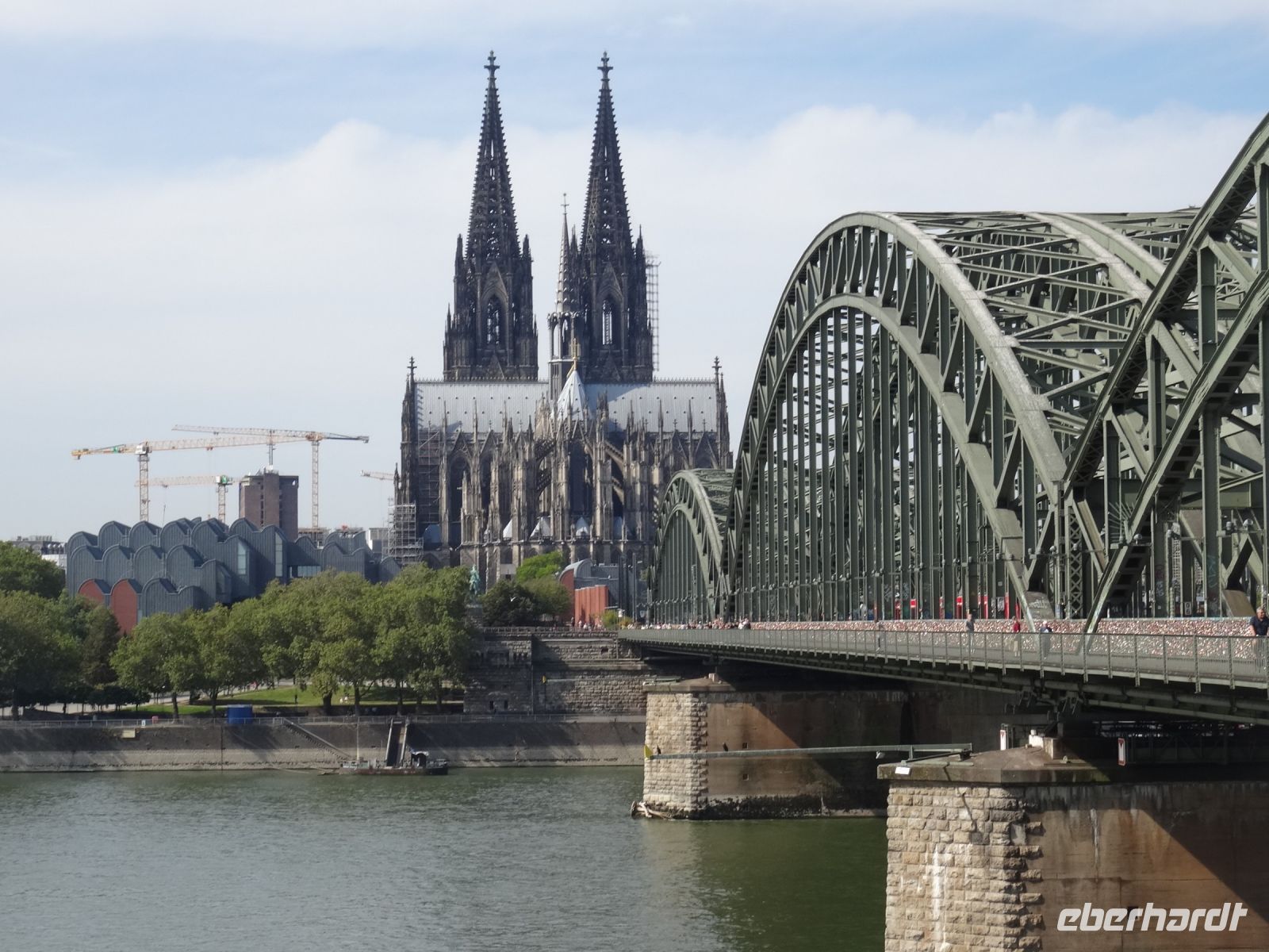 Köln - Blick auf die Altstadt