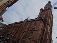 Heidelberg - Markt, Heiiggeistkirche