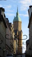 08_Annaberg - St. Annen  Kirche vom Markt aus
