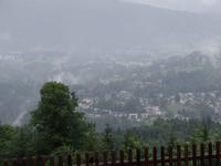 Blick vom Hochlenzer nach Berchtesgaden