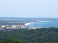 Blick vom Aussichtsturm auf  Binz