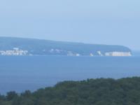 Blick vom Aussichtsturm auf  Sassnitz