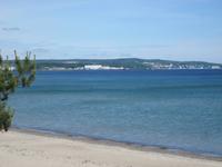 Blick von Prora auf Sassnitz