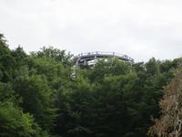 Blick auf den Adlerhorst vom Naturerbezentrum Prora