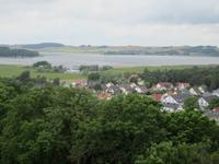 Blick vom Lotsenturm auf Thiessow