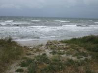 stürmische Ostsee auf der Insel Hiddensee