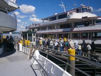 Blick von unserem Schiff, das uns wieder nach Meersburg zurückbringt