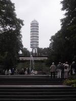 Aufgang zum Marienberg mit Turm Friedenswarte