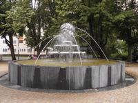 Springbrunnen am Eingang Marienberg