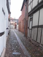Gasse - normal für Tangermünde