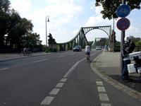 Fahrt von Berlin nach Potsdam über die Glienicker Brücke