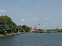 Blick zur Schachtschleuse