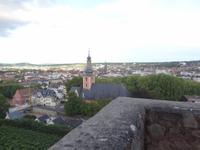 Blick auf Bad Kreuznach vom Hotel aus