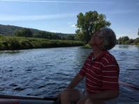 Schlaubbootfahrt auf der Saale