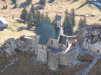 Wendelsteinkirche von oben
