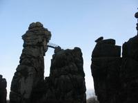 Gesamtansicht mit Wackelfelsen