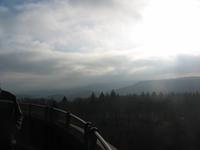 Blick vom Hermannsdenkmal über den Teutoburger Wald