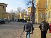 auf dem Weg zur Parkanlage Sanssouci