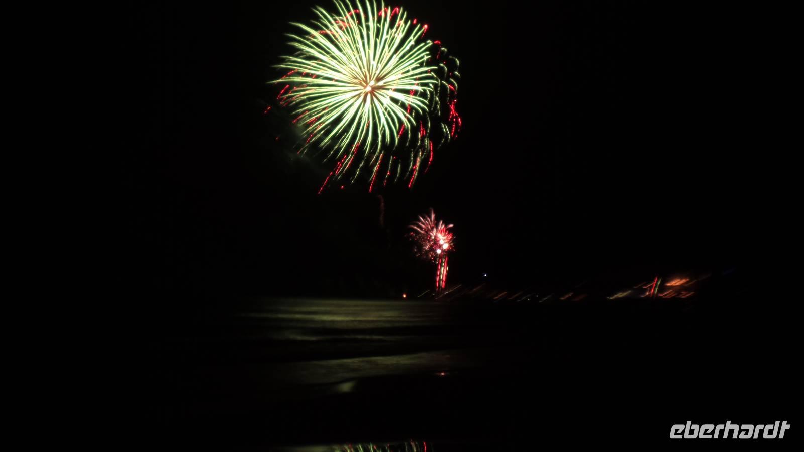 Feuerwerk an der Seebrücke