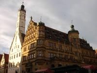 Marktplatz mit rathaus Rothenburg