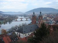 Blick von der Mildenburg auf Miltenberg