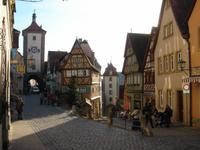 DER berühmte und bekannte Blick in Rothenburg ob der Tauber