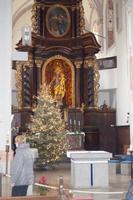 Der barocke Altar in der Klosterkirche zu Beilstein 