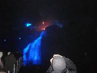 Wasserfälle im tiefstem Blau