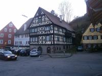 Alpirsbach, schönes Fachwerkhaus in Hotelnähe