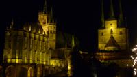 Erfurt bei Nacht