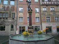 Stein am Rhein, Marktplatz mit Brunnen
