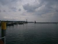 Der Hafen von Konstanz mit der 