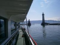 Hafeneinfahrt von Lindau mit dem 
